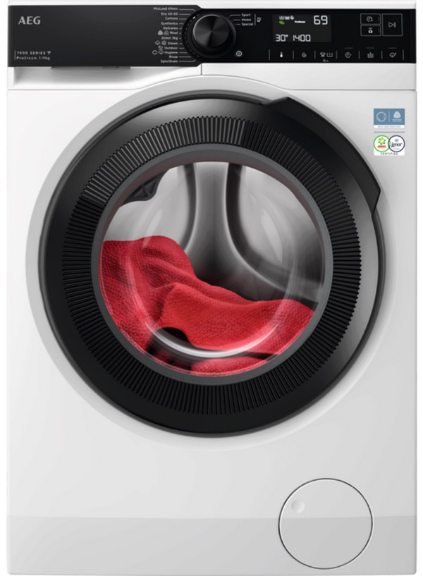 картинка Стиральная машина с паром Aeg LFR73044SCE 