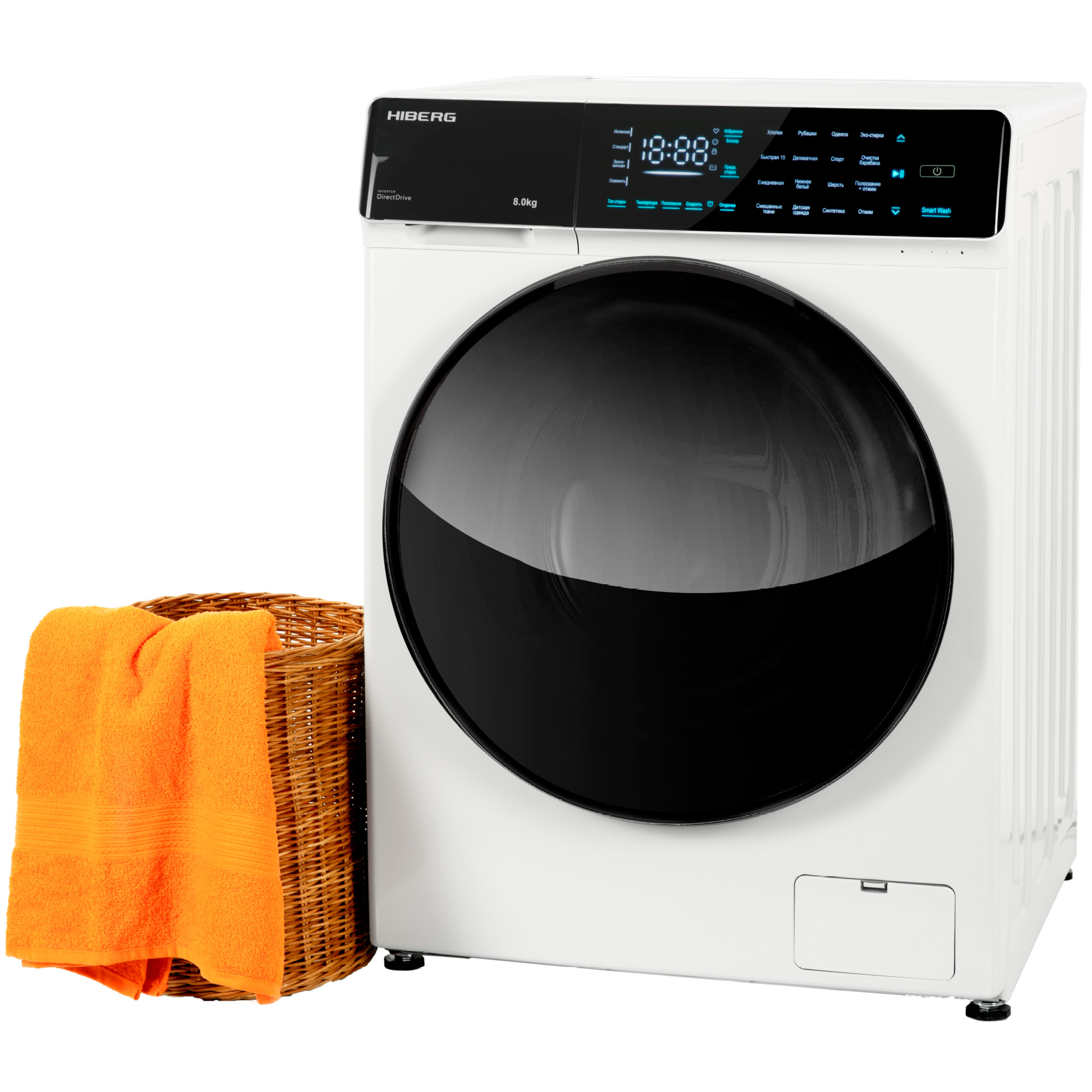 картинка Стиральная машина Hiberg I-DDQ9 - 812 W 