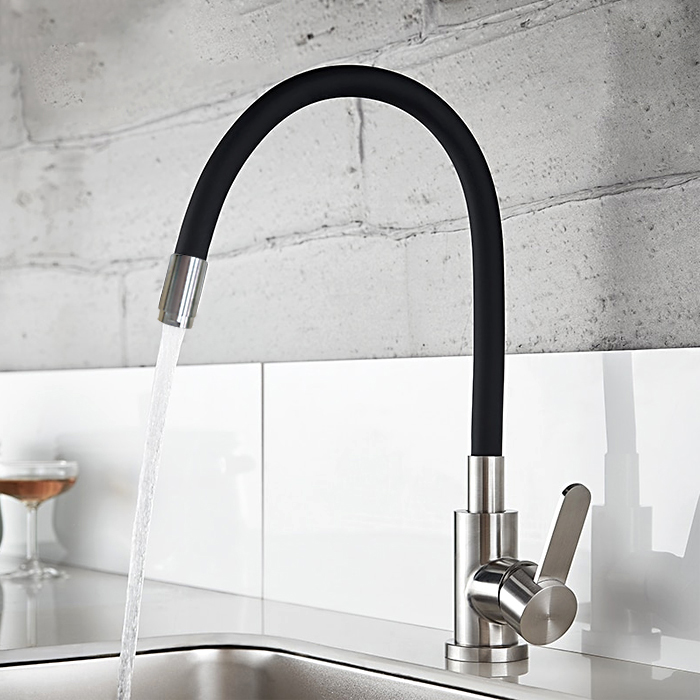 картинка |Discount| Смеситель Ledeme L74004-2 черный 