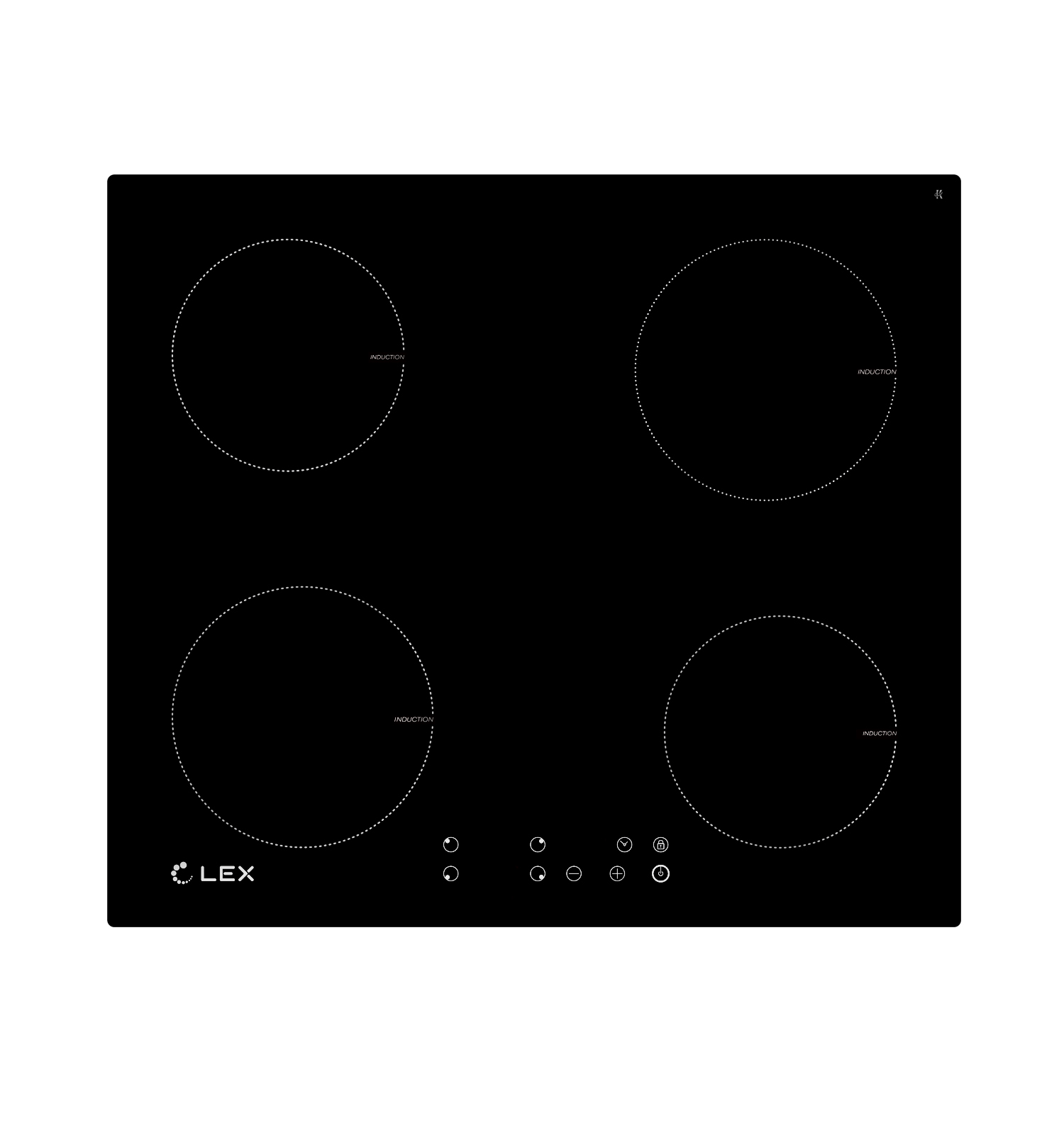 картинка Варочная панель Lex EVI 640-1 BL 