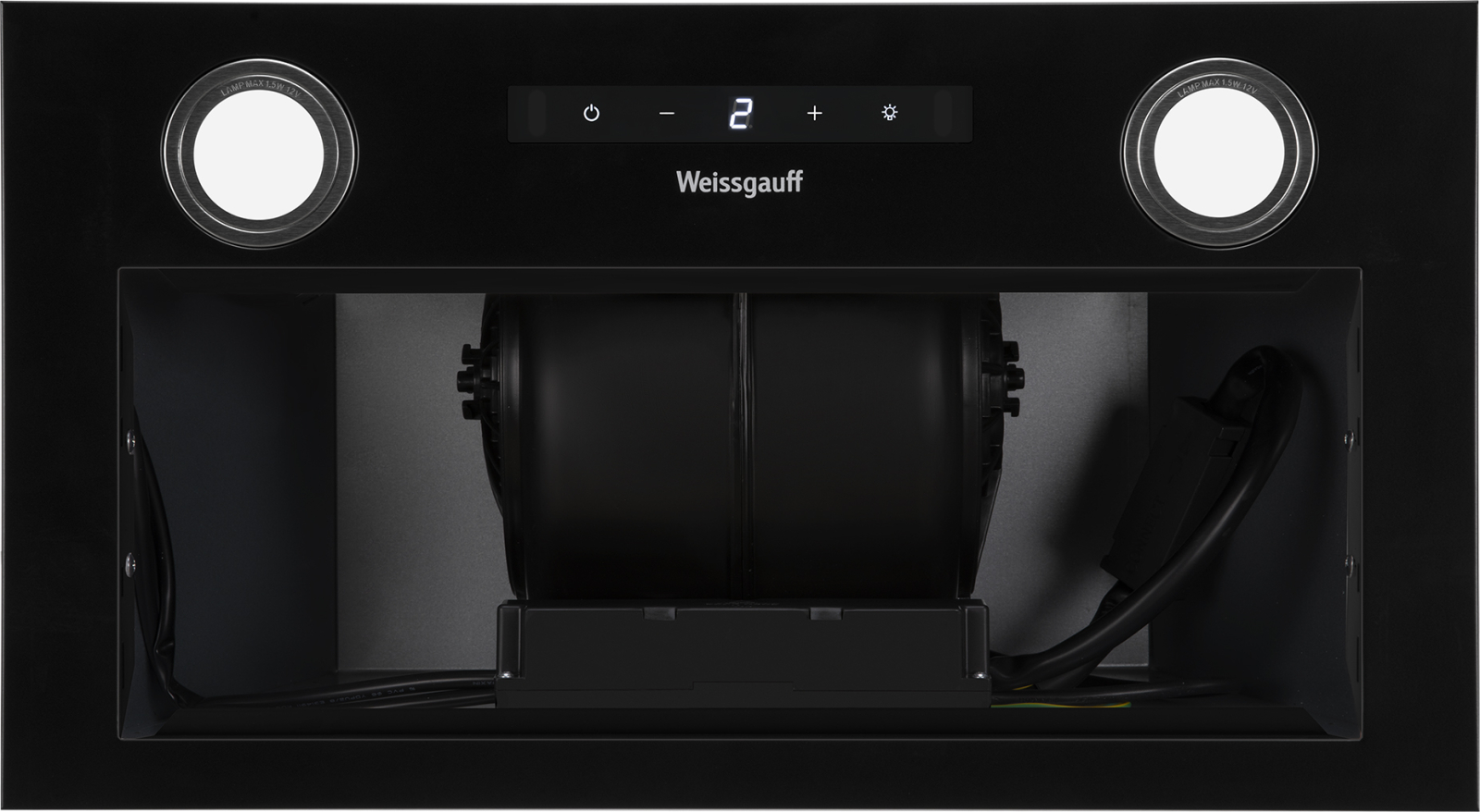 картинка Кухонная вытяжка Weissgauff BOX 1200 BL 