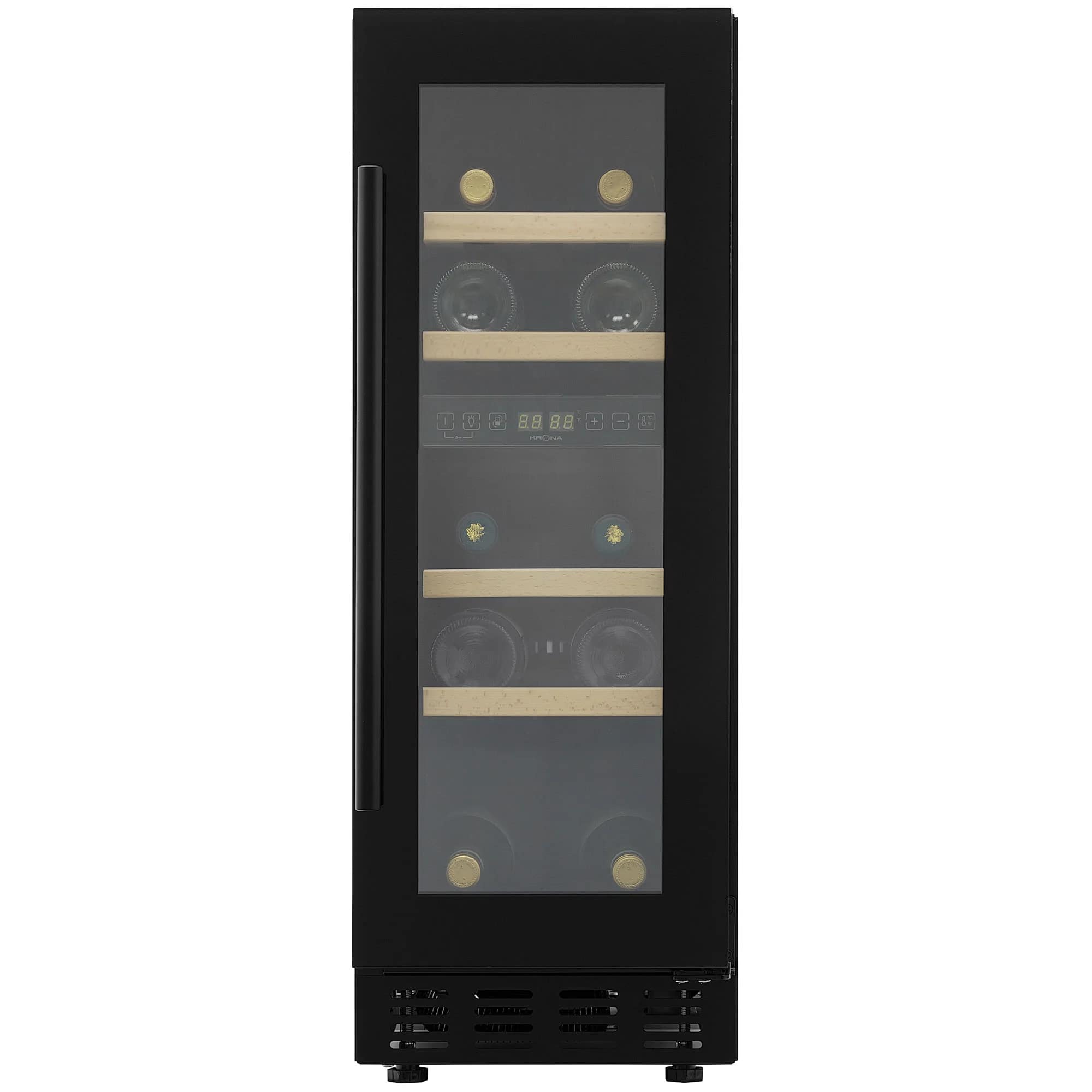 картинка Встраиваемый винный шкаф Krona BADEN 82/17 BL  картинка Встраиваемый винный шкаф Krona BADEN 82/17 BL