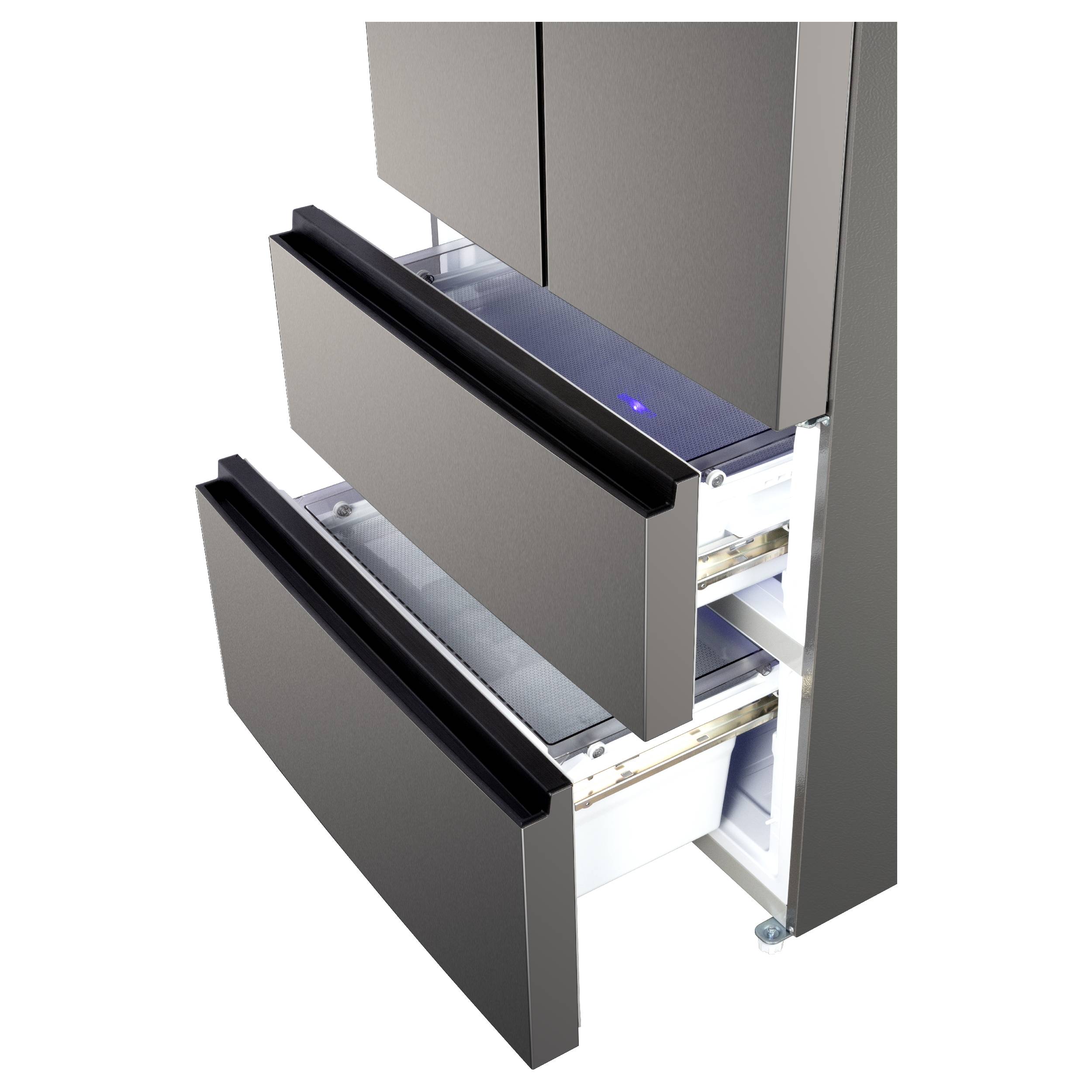 картинка Отдельностоящий холодильник Korting KNFF 82535 X 