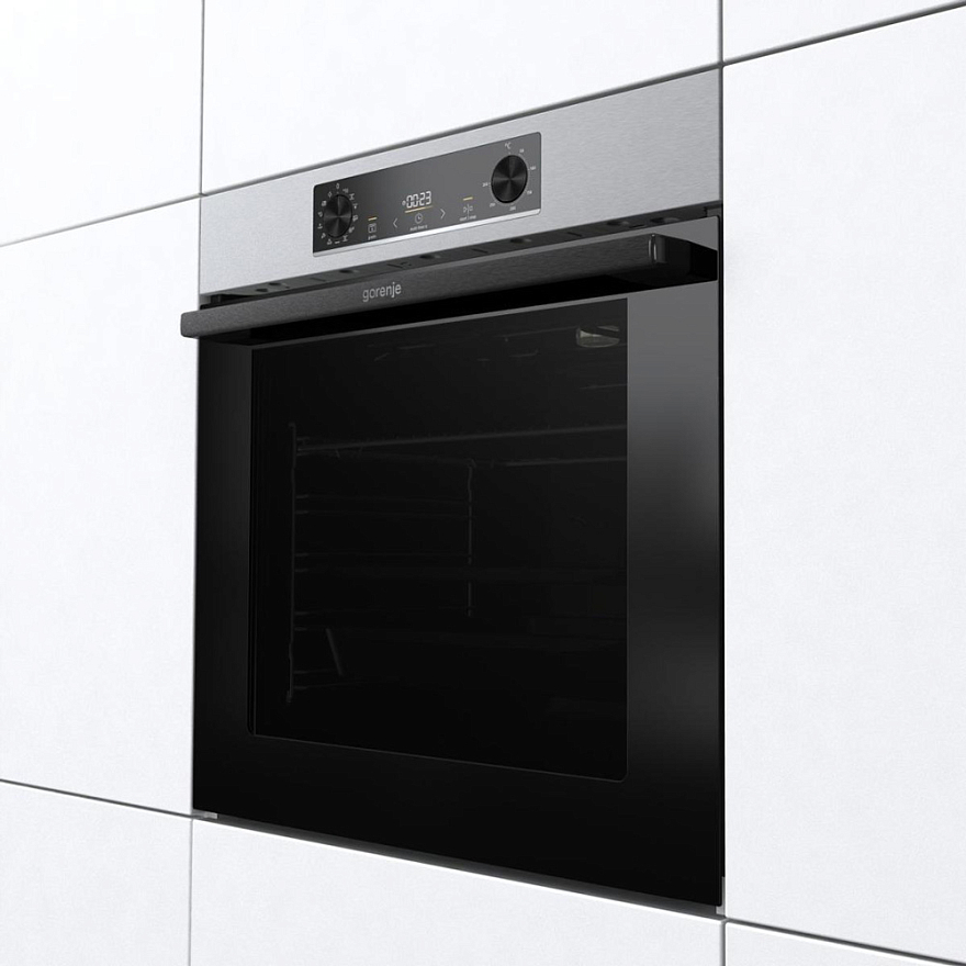 картинка Духовой шкаф с функцией пара Gorenje BOSB6737E03X нержавеющая сталь 
