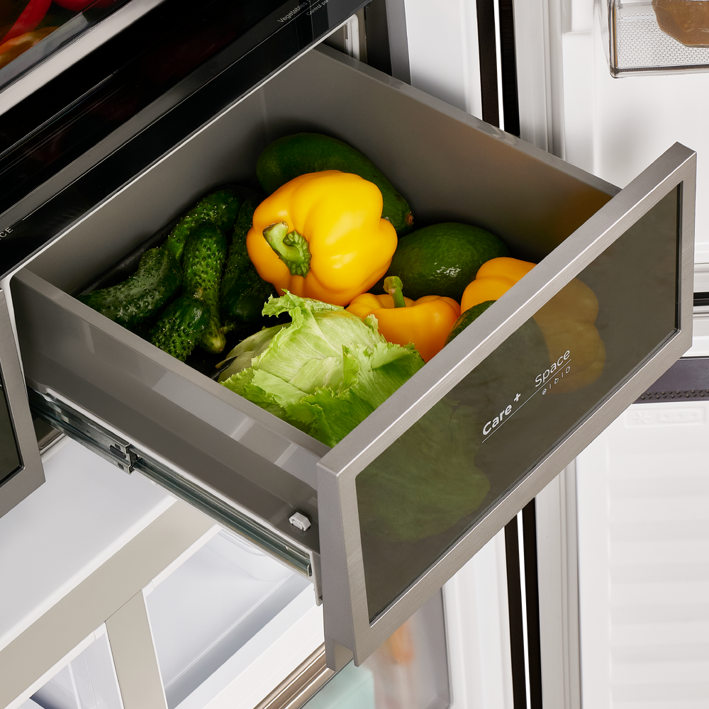 картинка Полувстраиваемый холодильник Maunfeld MFF190NFDB черный 