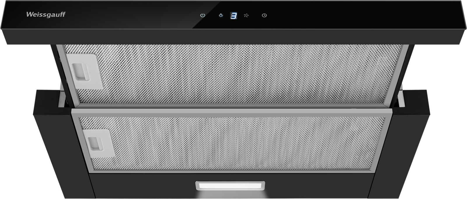 картинка Кухонная вытяжка встраиваемая Weissgauff TEL 600 TC BL 