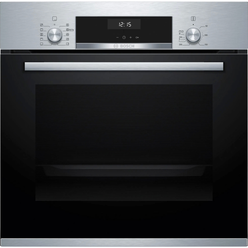 картинка Электрический духовой шкаф Bosch HBJ558YS3Q нержавеющая сталь 