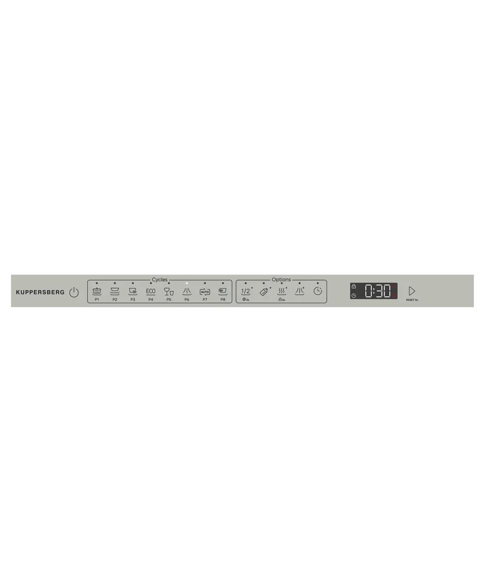 картинка Посудомоечная машина встраиваемая Kuppersberg GHS 4526 
