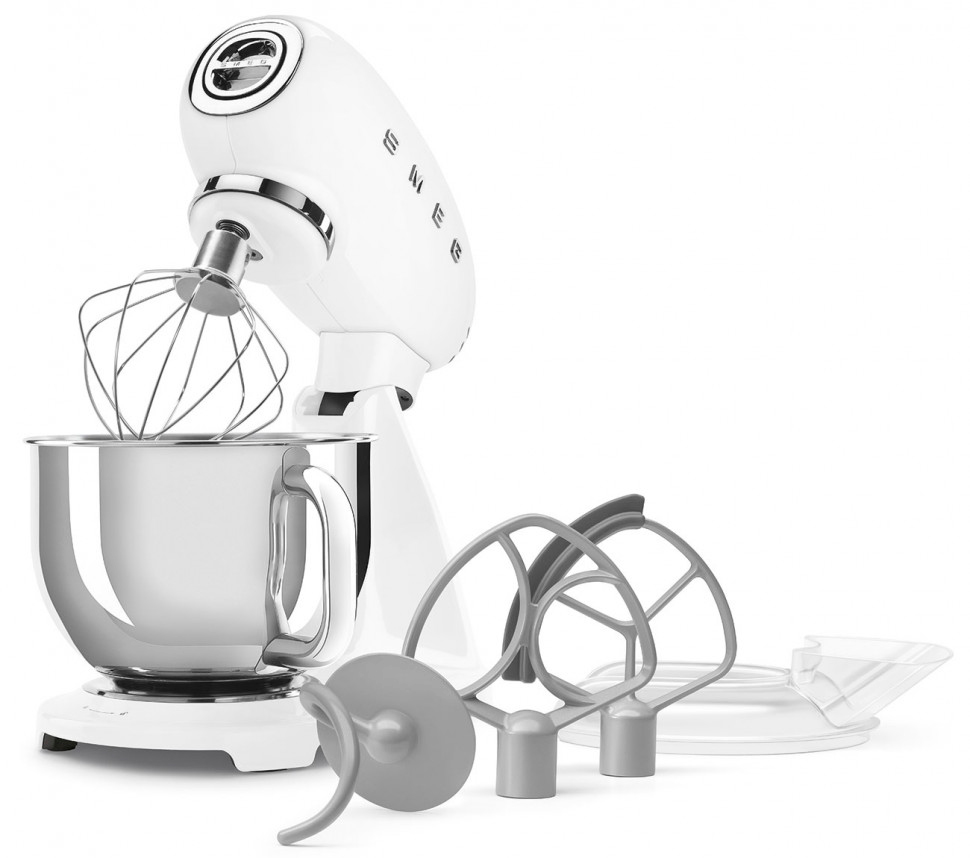 картинка Миксер планетарный Smeg SMF05WHEU белый 