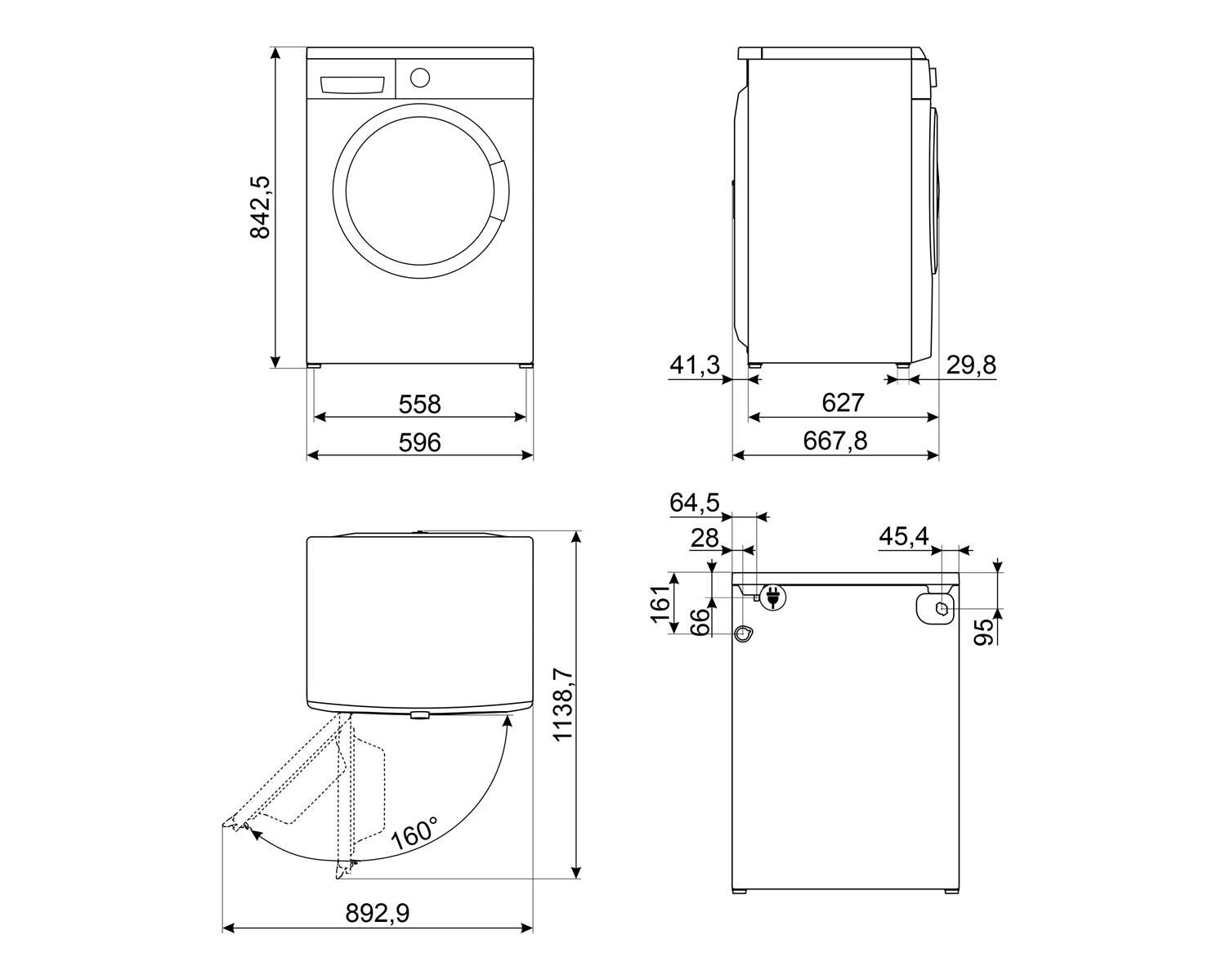 картинка Стиральная машина Smeg WM3T24RU 
