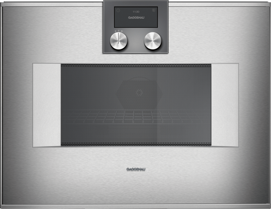 картинка Микроволновая печь встраиваемая Gaggenau BM451110 нержавеющая сталь 