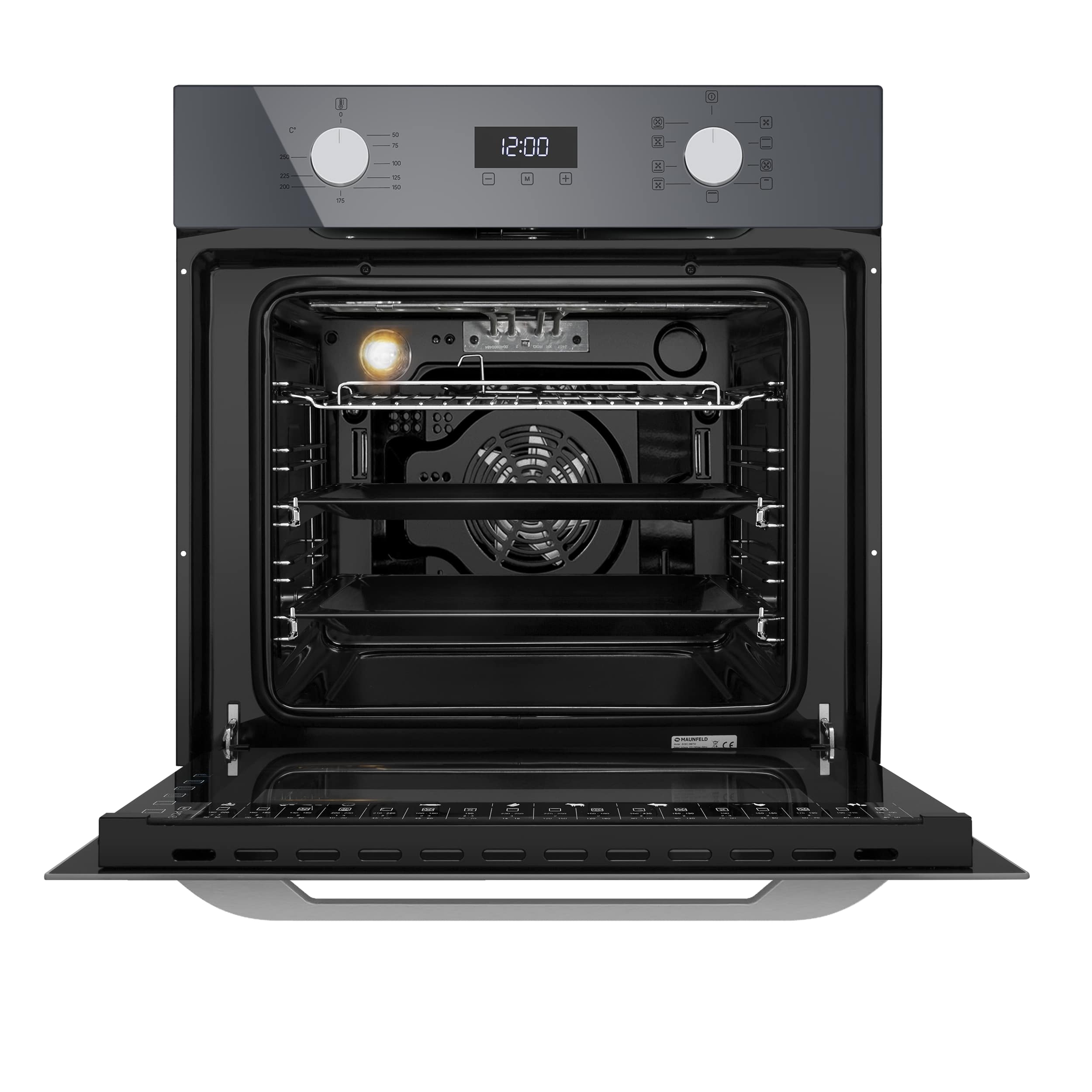картинка Духовой шкаф Maunfeld EOEM7610DGR 