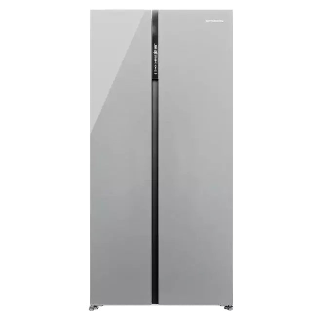 картинка Полувстраиваемый холодильник Kuppersberg RFSN 1990 SG серебро 