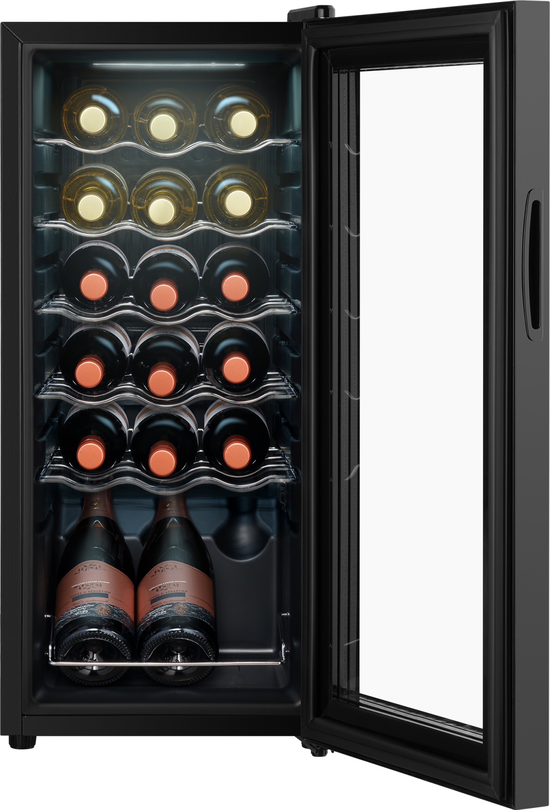 картинка Отдельностоящий винный шкаф Weissgauff WWC-18 Bottle 