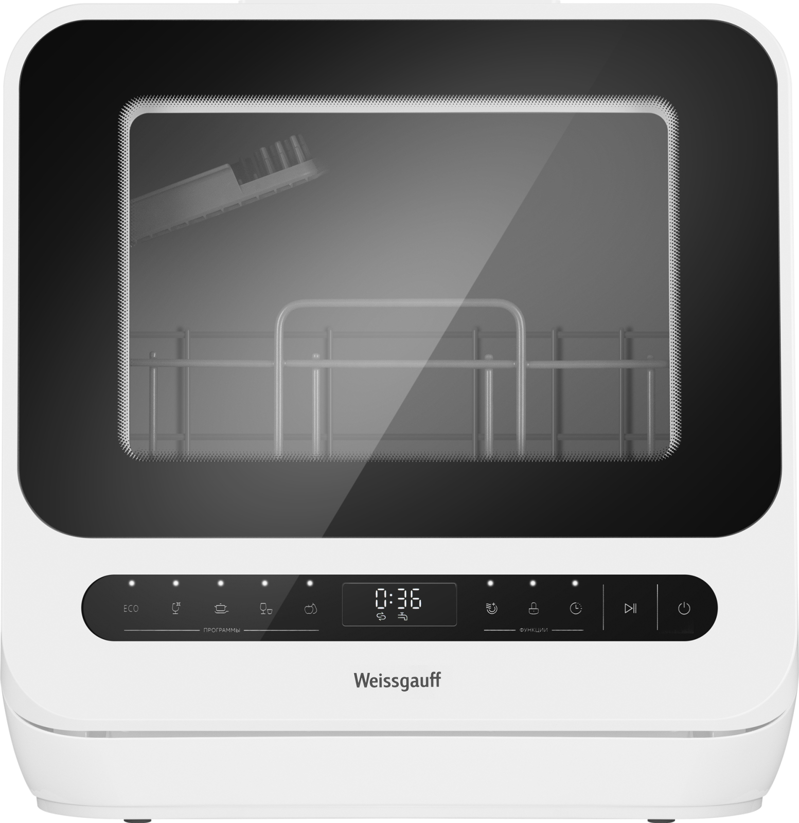 картинка Настольная посудомоечная машина Weissgauff TDW 4036 D 