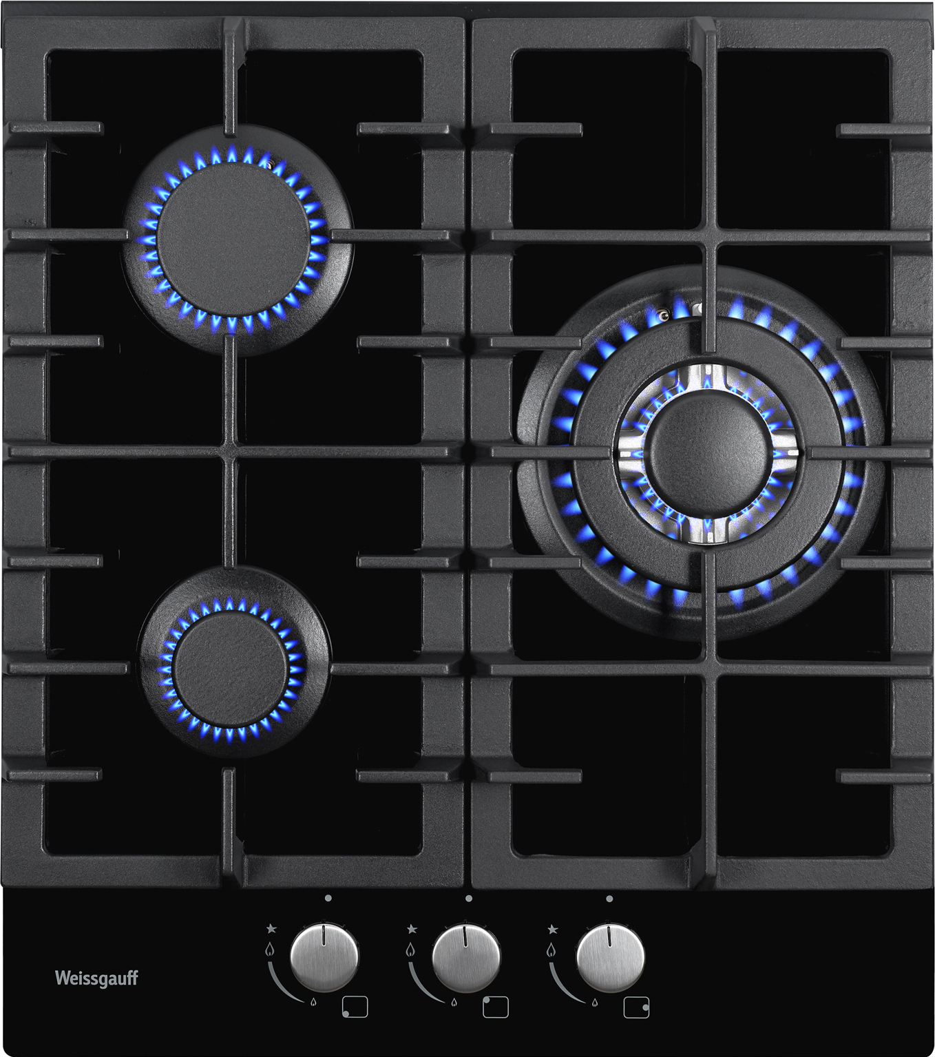 картинка Газовая варочная панель Weissgauff HGG 451 BFH 