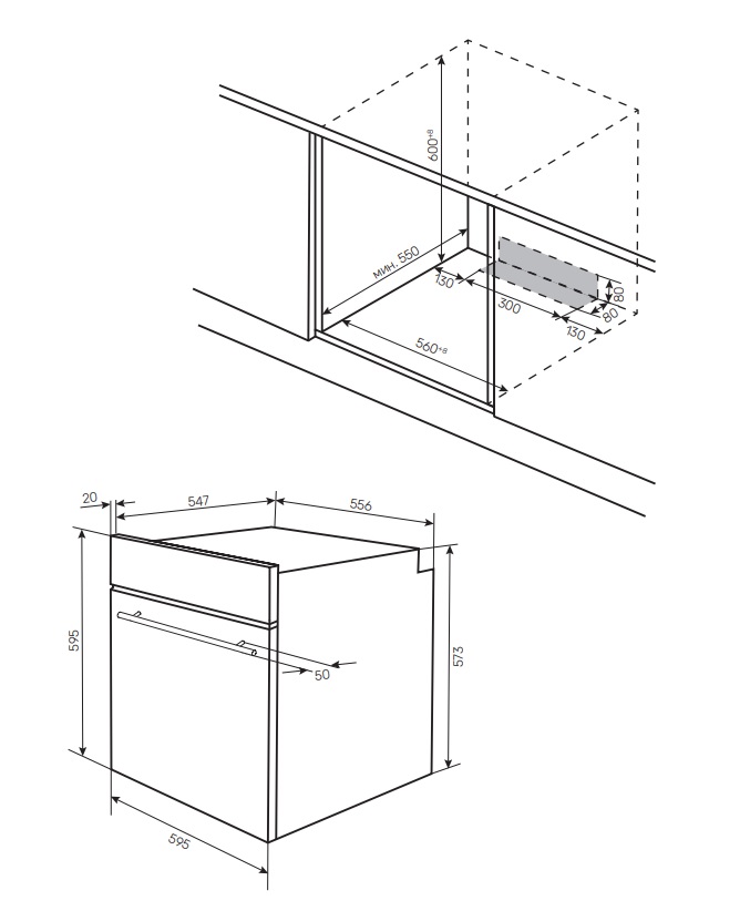 картинка Электрический духовой шкаф Kuppersberg HO 608 X Line 