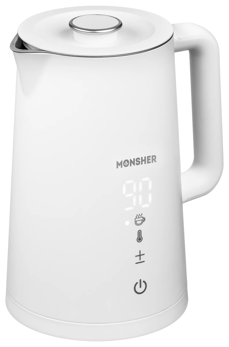 картинка Чайник Monsher MK 502 BLANC  картинка Чайник Monsher MK 502 BLANC