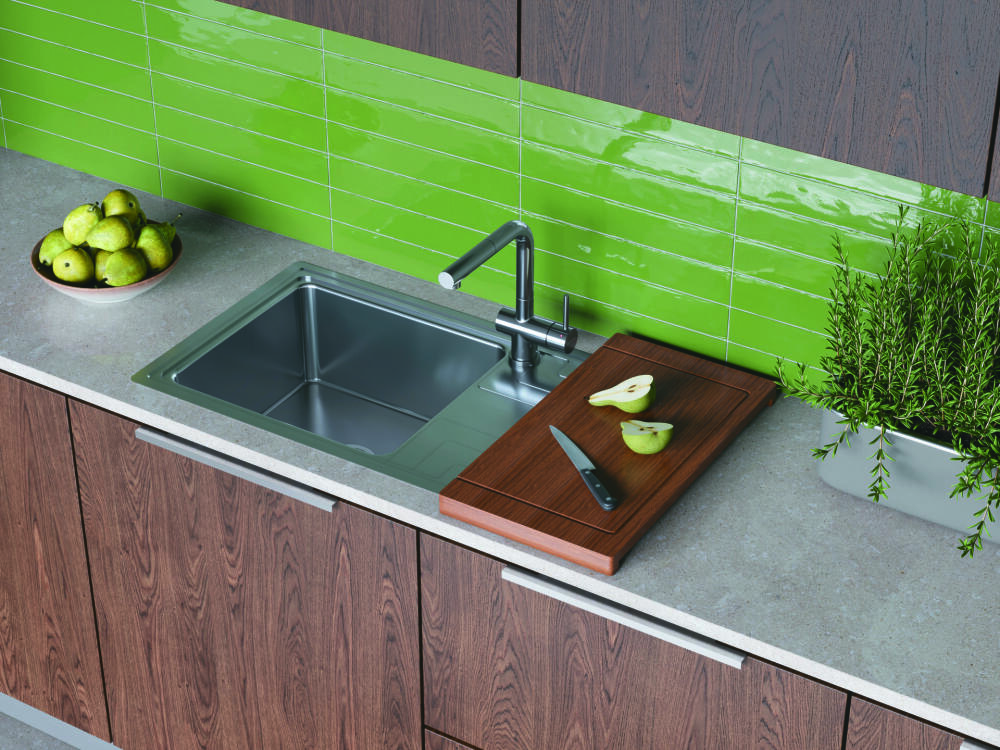 картинка Разделочная доска Omoikiri CB-04-WOOD-L 