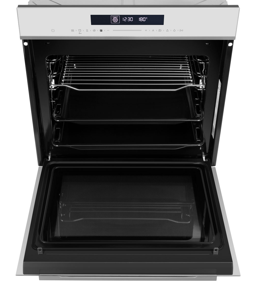 картинка Электрический духовой шкаф с СВЧ Maunfeld MEOR7217SMW 