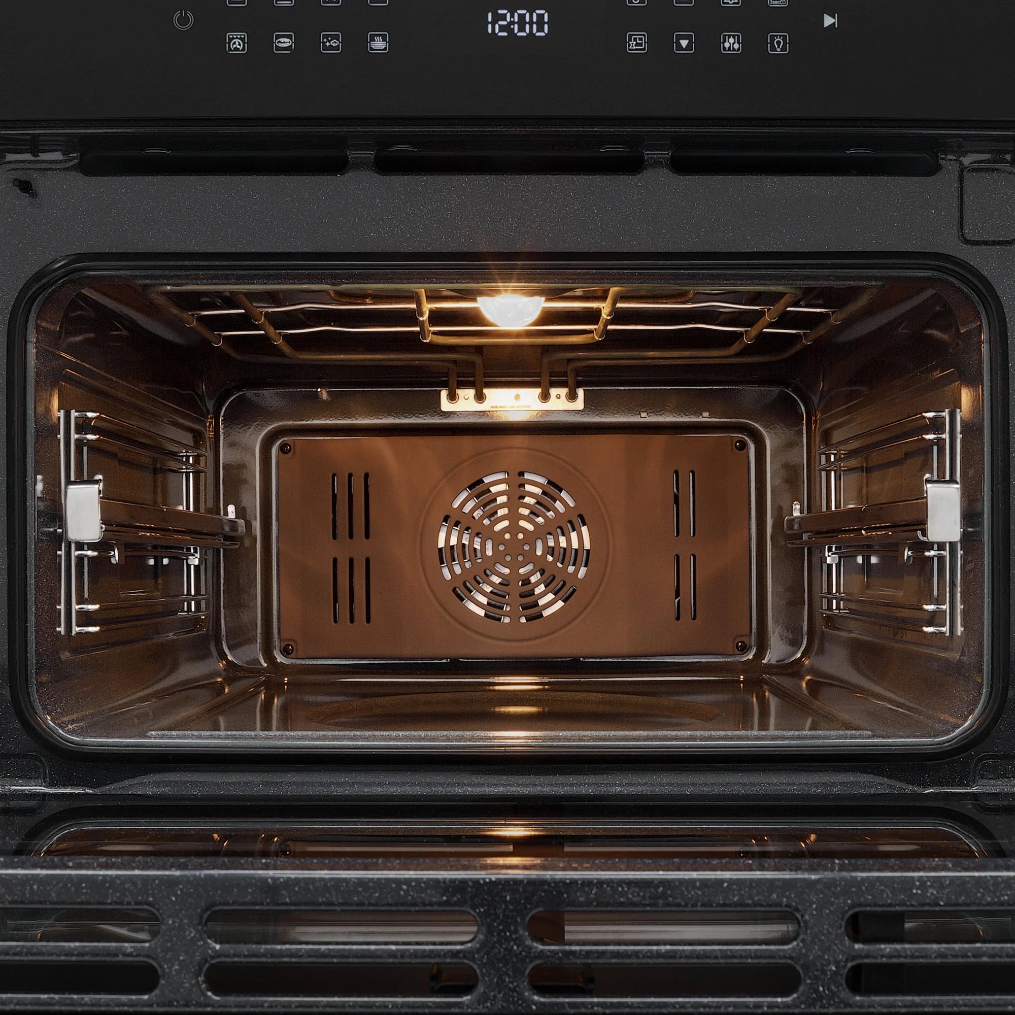 картинка Электрический духовой шкаф Krona ONYX 45H BL/BL черный 