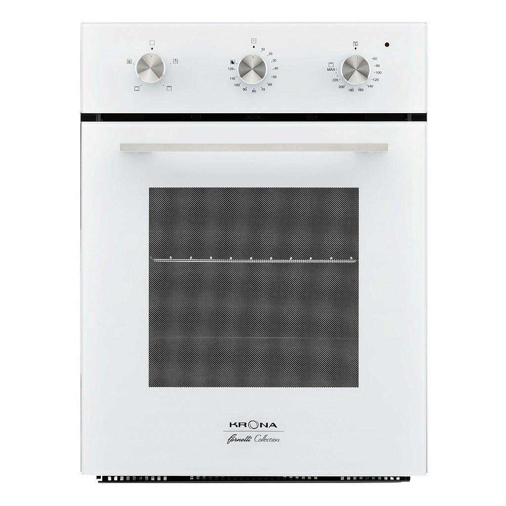 картинка Электрический духовой шкаф Krona BREVE 45 WH белый 