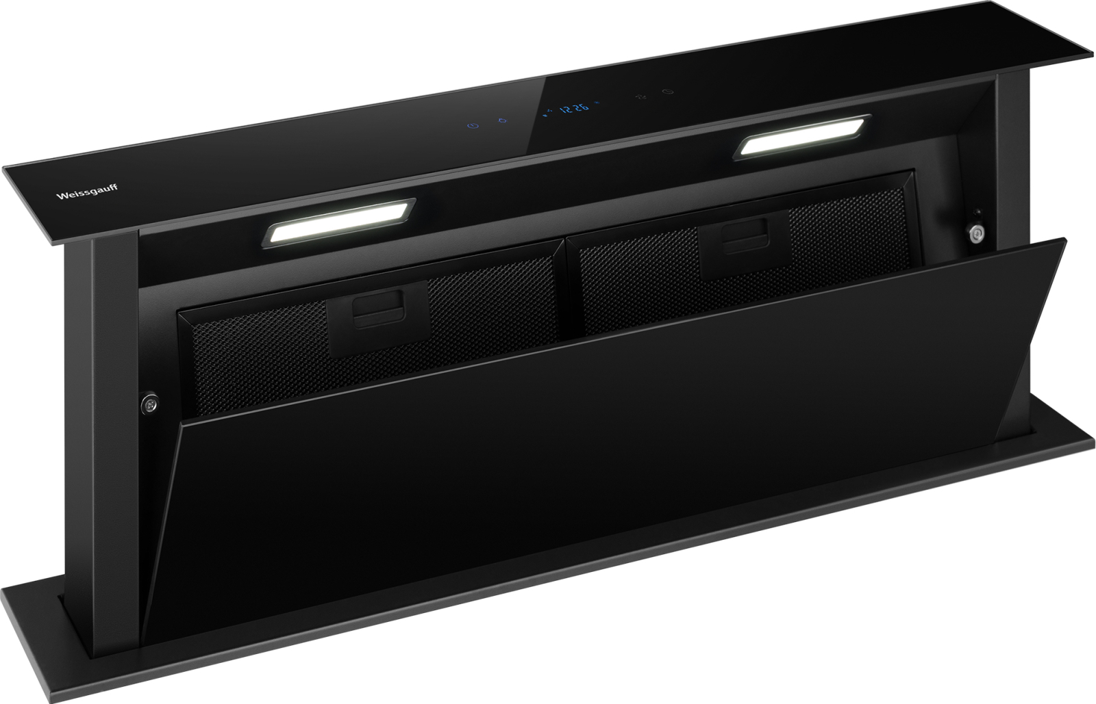 картинка Кухонная вытяжка Weissgauff Down Draft 900 Touch Premium Black 