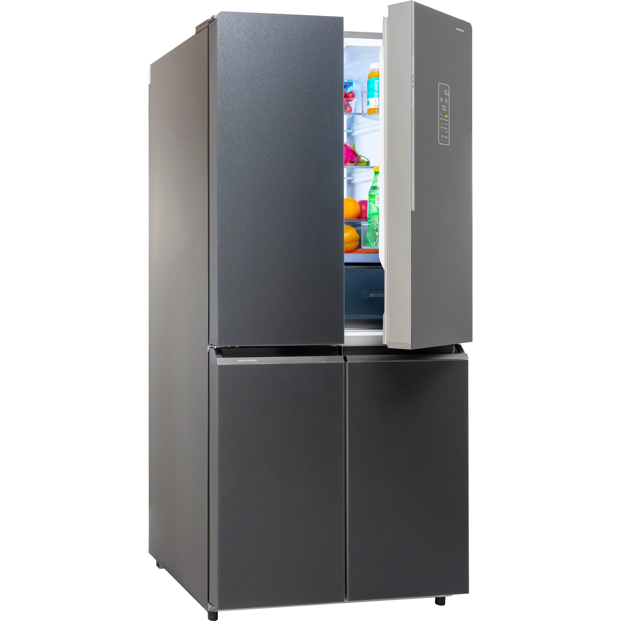 картинка Отдельностоящий холодильник Hiberg RFQ-590G GT inverter 