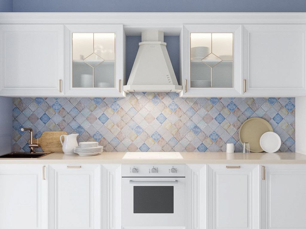 картинка Кухонная вытяжка Krona NEYA 600 STRUCTURAL IVORY PB 