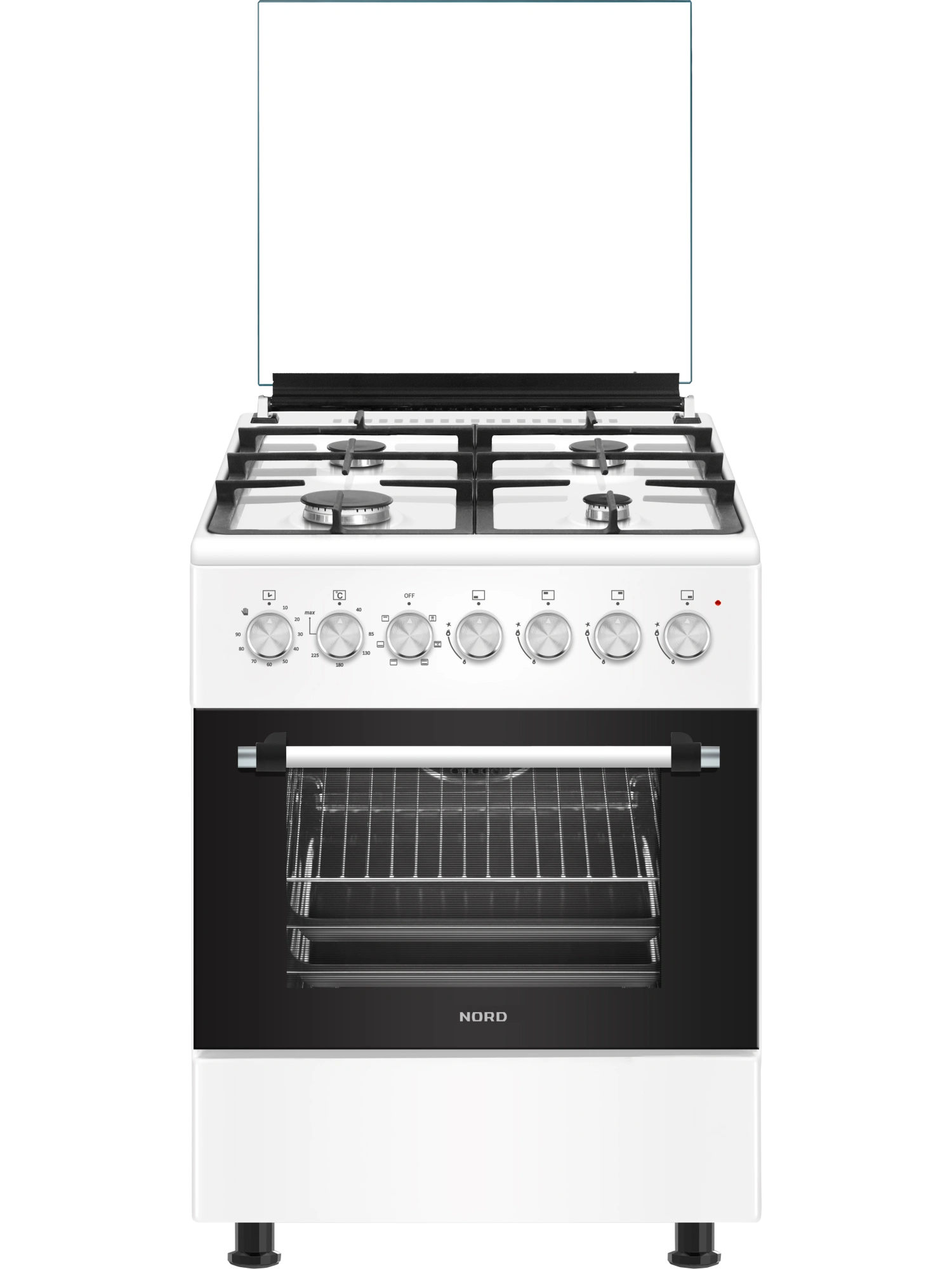 картинка Газовая кухонная плита Nord GG 5050 W белый 