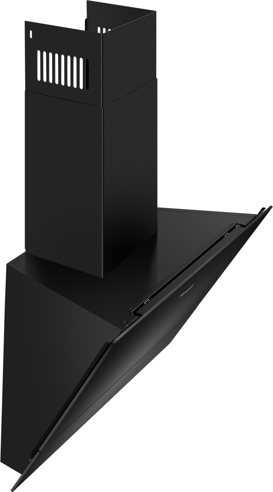 картинка Кухонная вытяжка наклонная Weissgauff Yota 606 TOUCH BLACK GLASS 