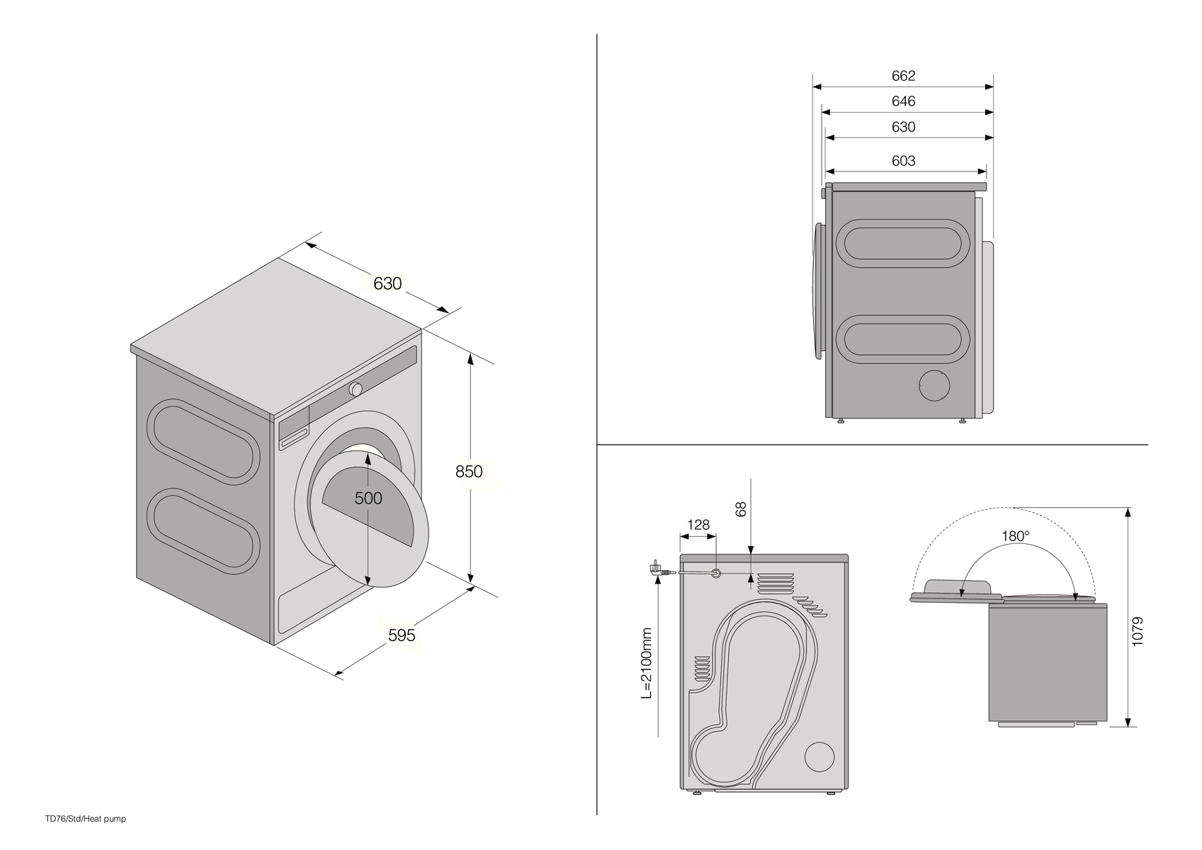 картинка Комплект Asko Style 17 (W5096RW, T509HRW, DC7774 V.W) 