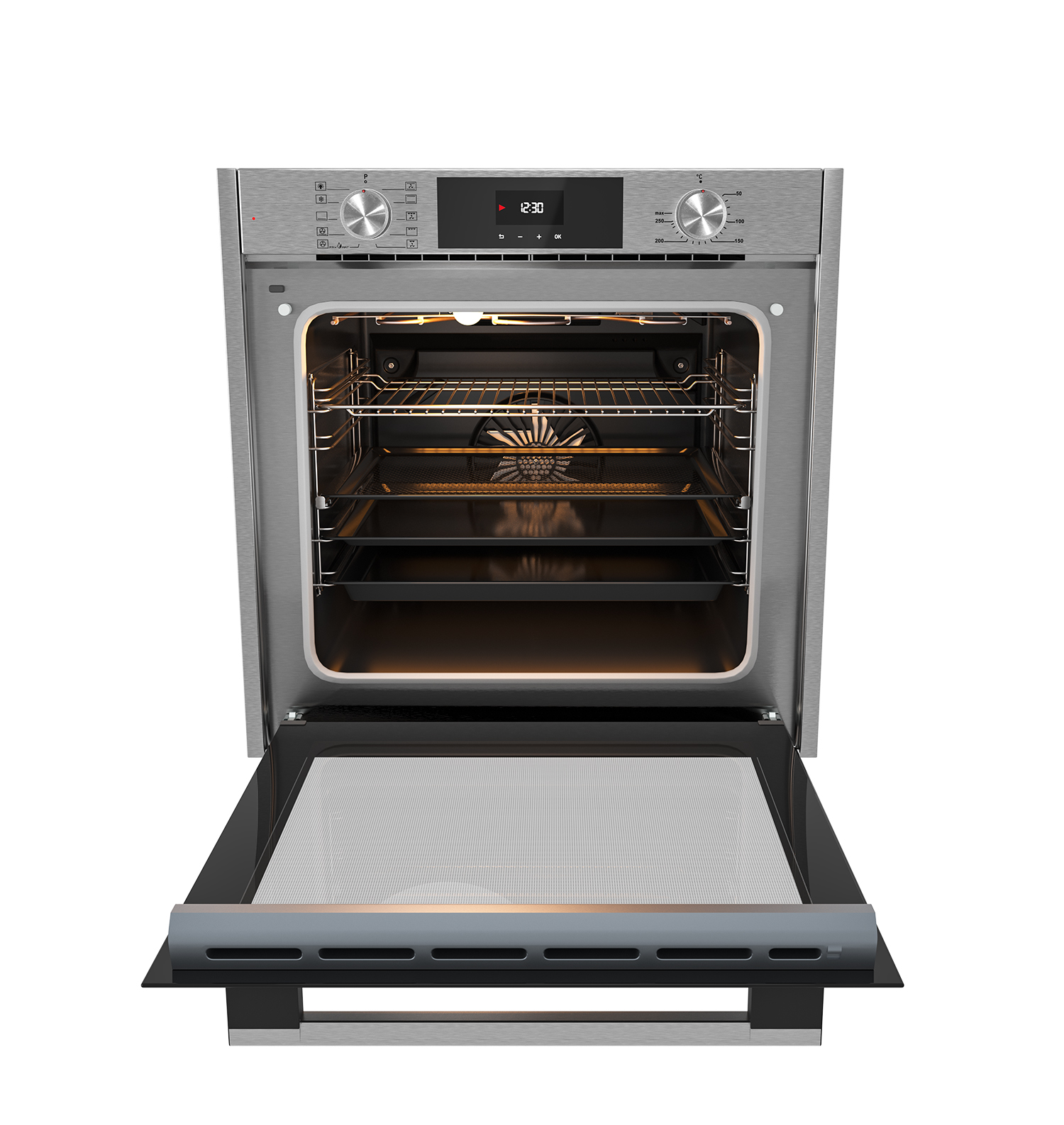 картинка |Discount| Электрический духовой шкаф Millen MEO 6005 IX 