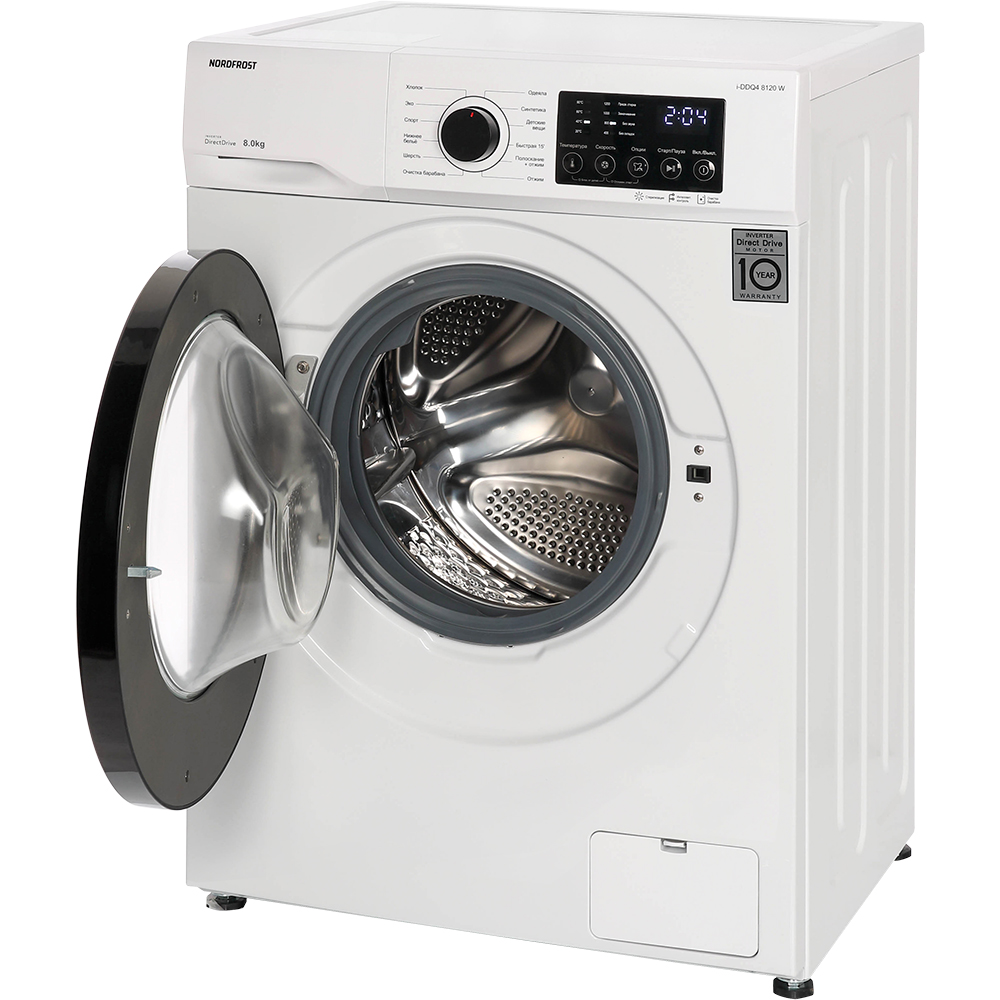 картинка Стиральная машина Nordfrost I-DDQ4 8120 W 