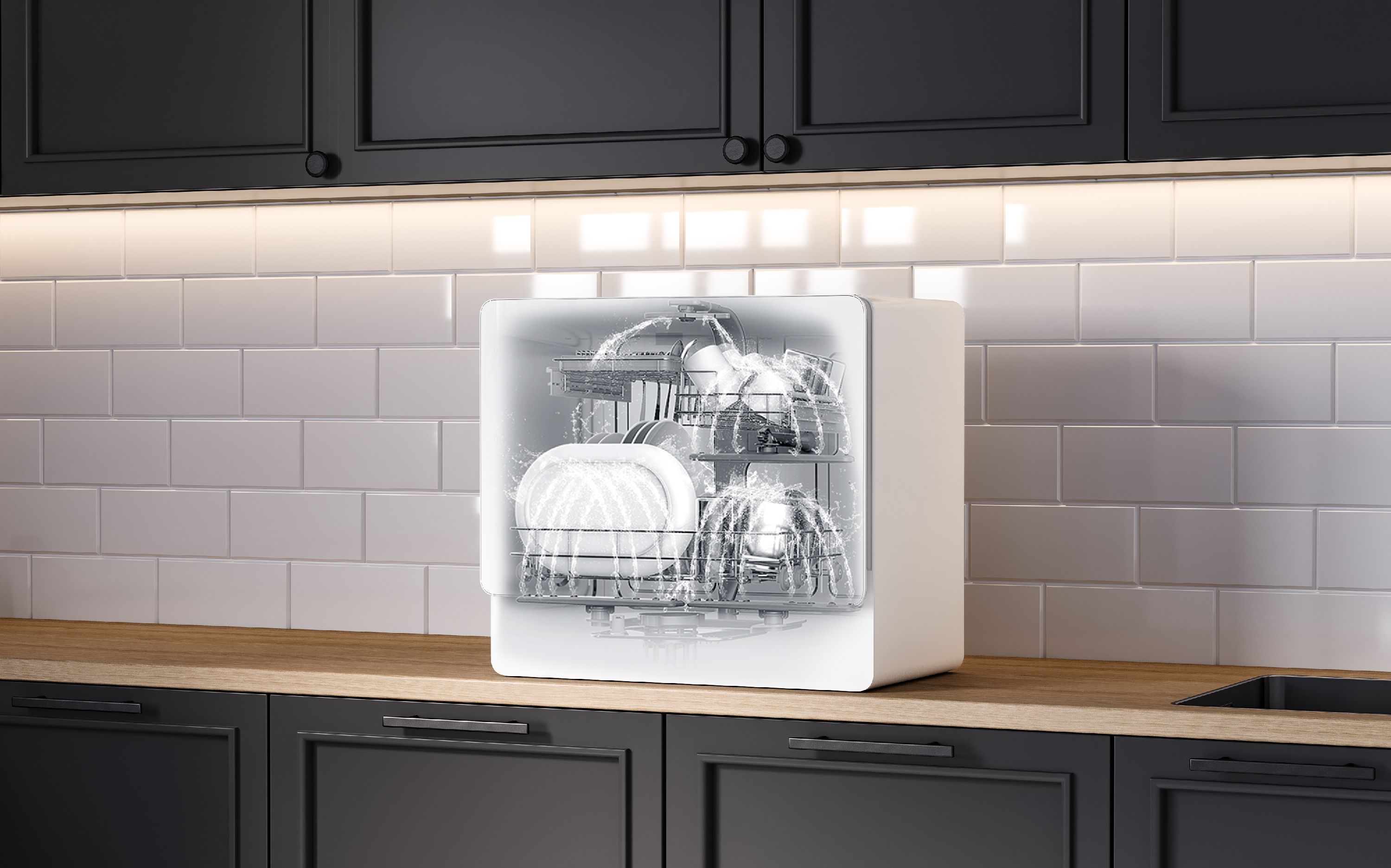 картинка Посудомоечная машина Korting KDF 26630 GW 