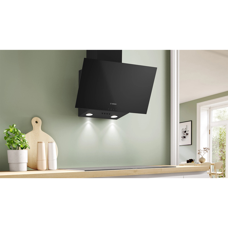 картинка Кухонная вытяжка Bosch DWK63PJ60T черная 