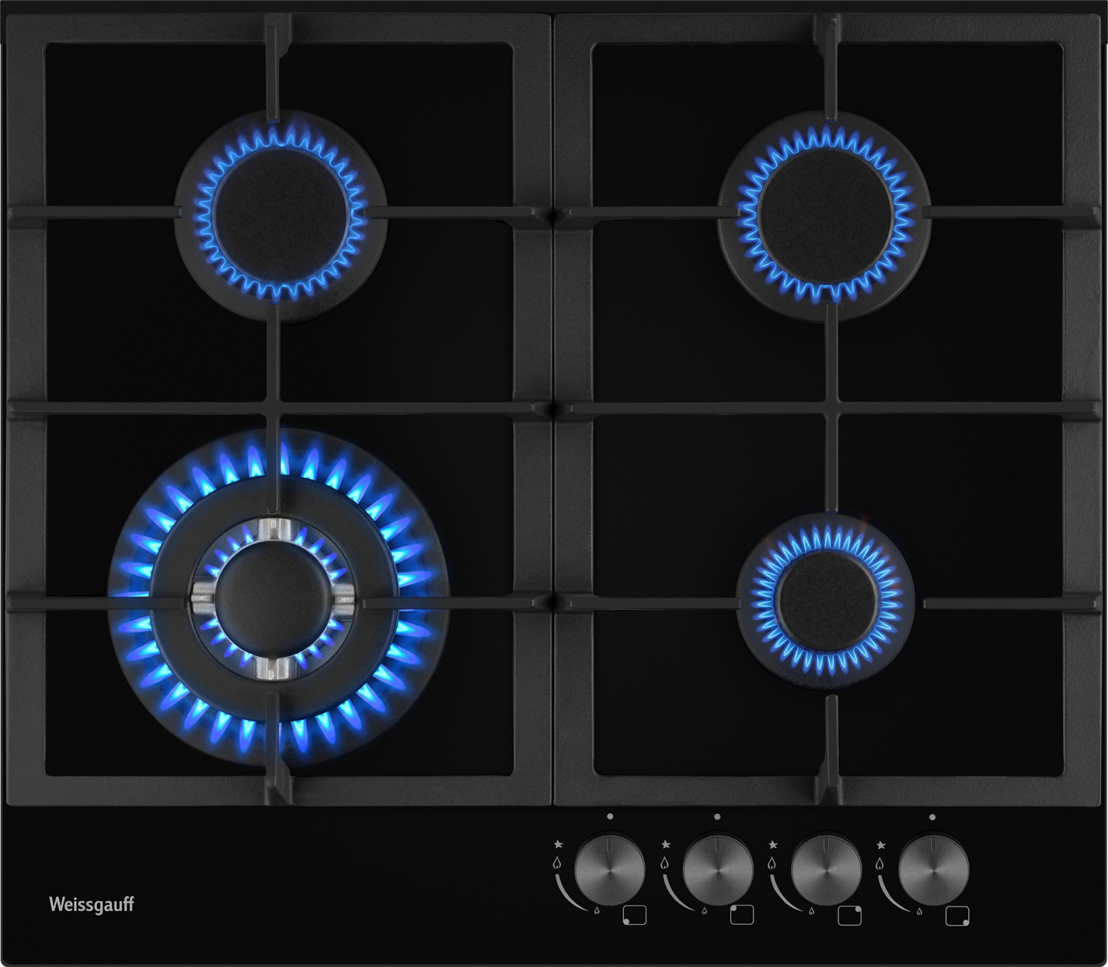 картинка Газовая варочная панель Weissgauff HG 641 BFh 