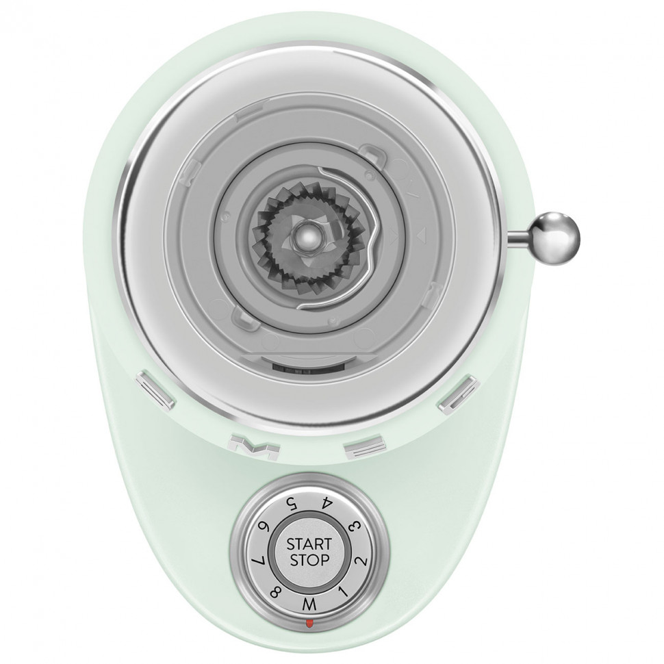 картинка Кофемолка Smeg CGF03PGEU постельный зеленый 