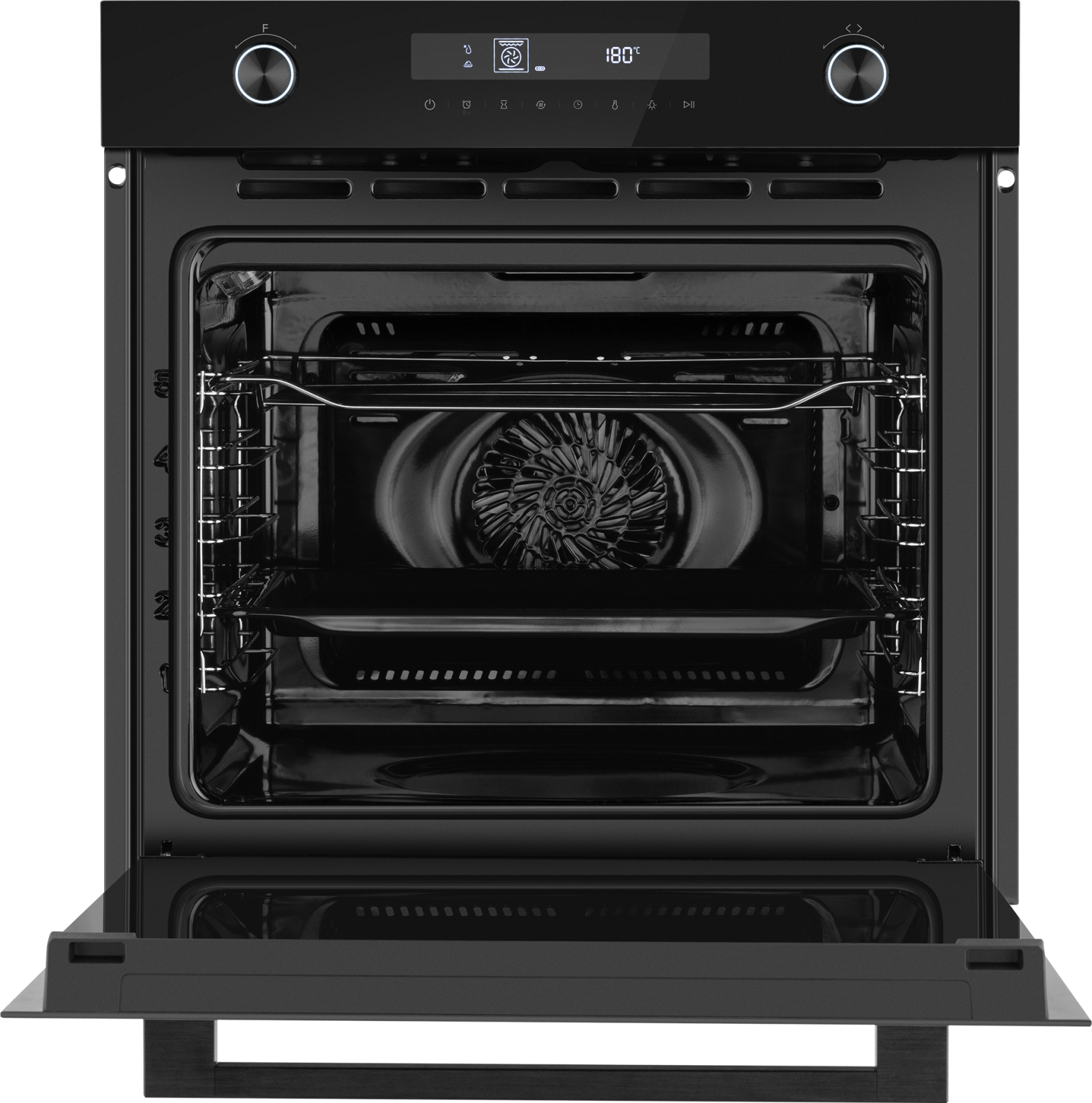 картинка Электрический духовой шкаф Weissgauff EOM 741 PDB Black Edition 