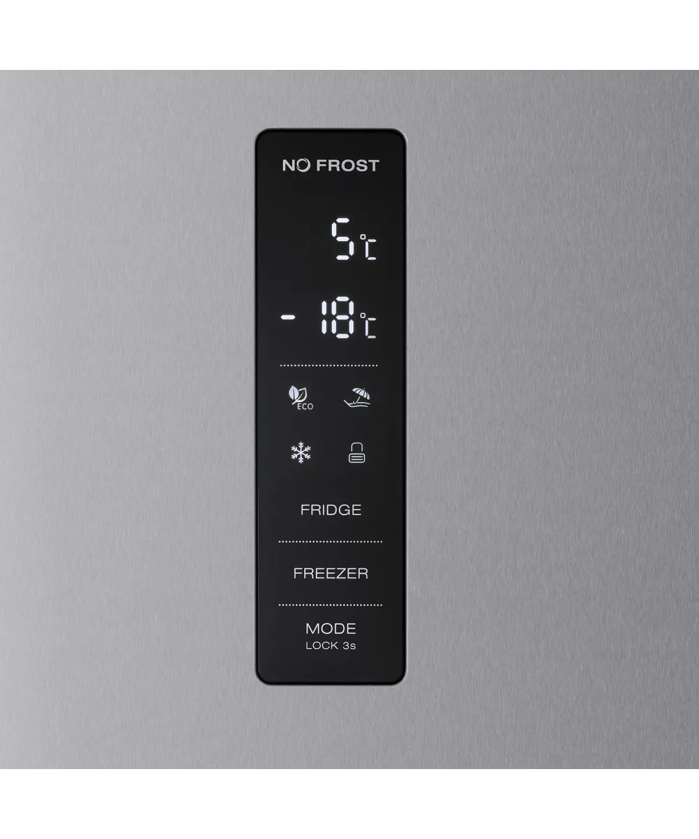 картинка Отдельностоящий холодильник Kuppersberg RFCN 2014 SL нержавеющая сталь 