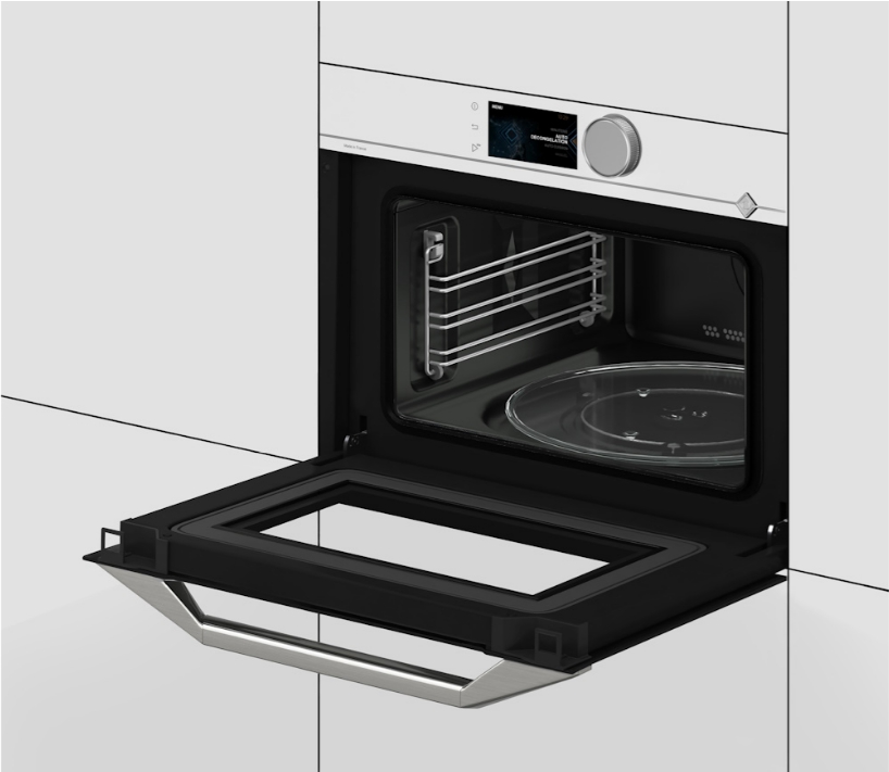 картинка Микроволновая печь De Dietrich DKC4756W Eternal White 