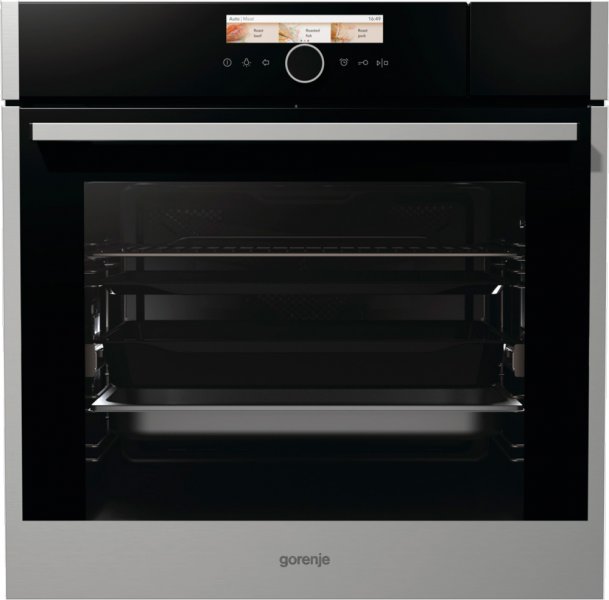 картинка Духовой шкаф с паром Gorenje BCS798S24X нержавеющая сталь 