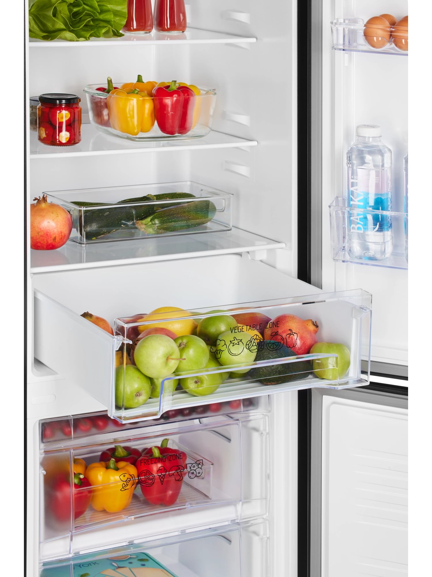 картинка Отдельностоящий холодильник Nord NRB 164NF B черный 