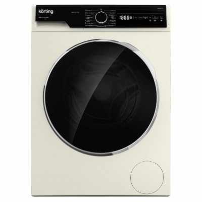 картинка Стиральная машина с паром Korting KWM 42LS1267 B бежевый 