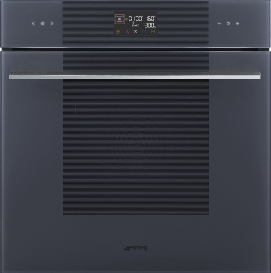 картинка Электрический духовой шкаф с СВЧ Smeg SO6102M2G Neptune grey 
