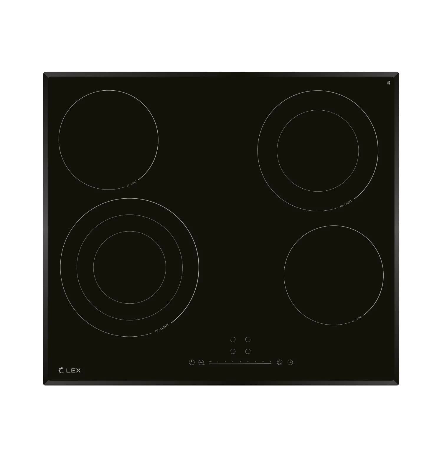 картинка Варочная панель Lex EVH 642С BL  картинка Варочная панель Lex EVH 642С BL