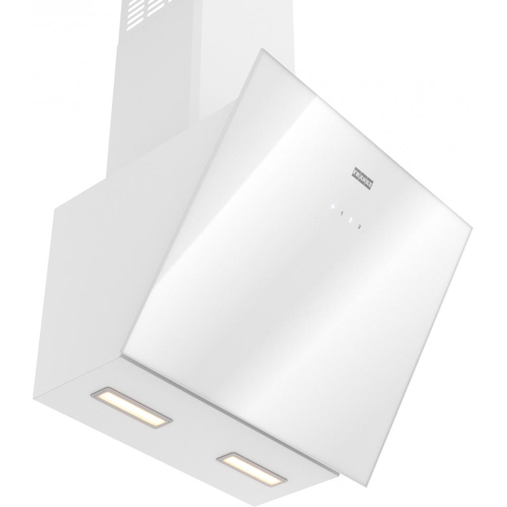 картинка Кухонная вытяжка наклонная Franke LENS WH 50 белая 