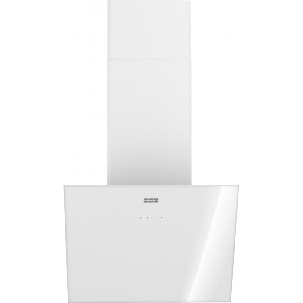 картинка Кухонная вытяжка наклонная Franke LENS WH 50 белая 