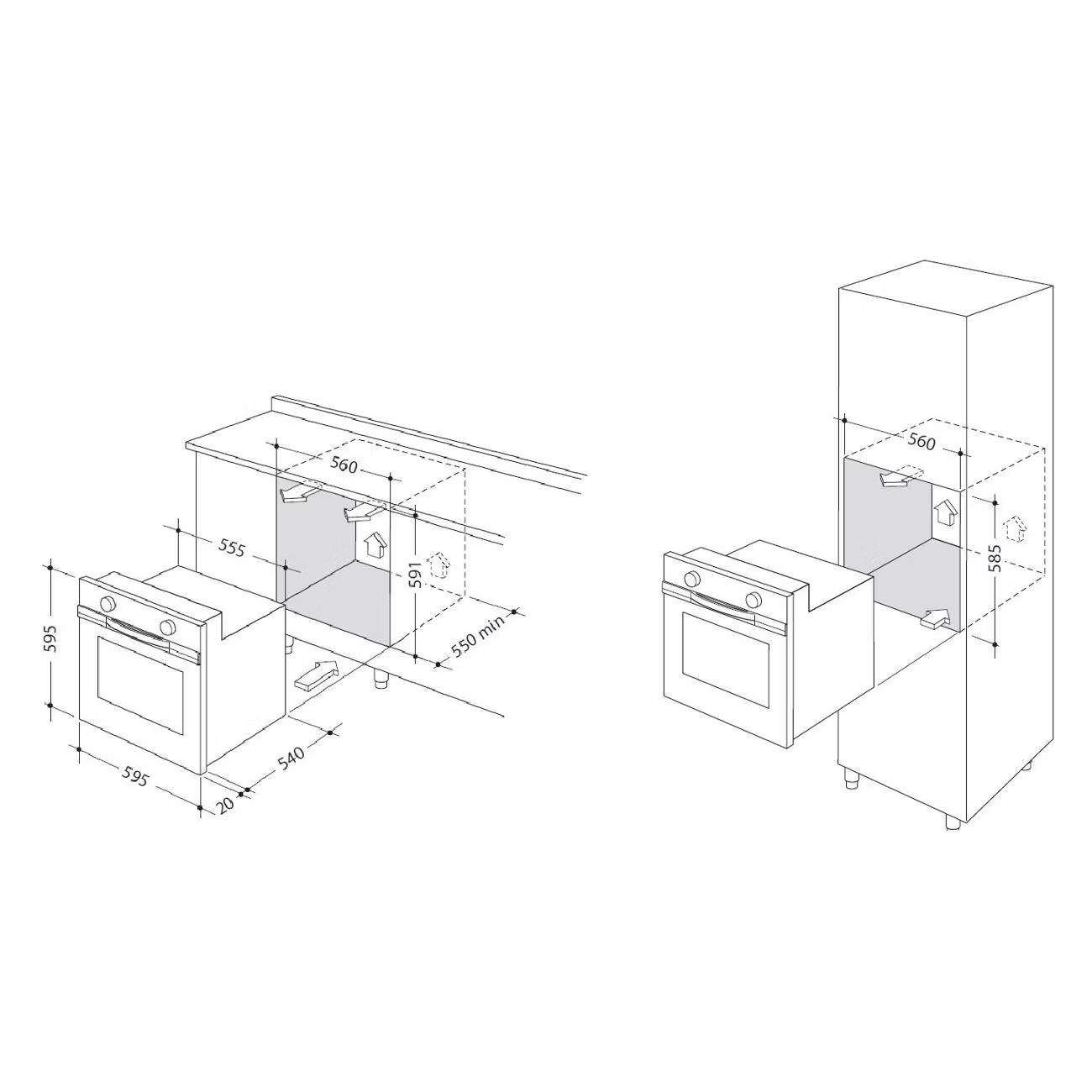 картинка Электрический духовой шкаф Delonghi NSM 7 NL RF RUS 
