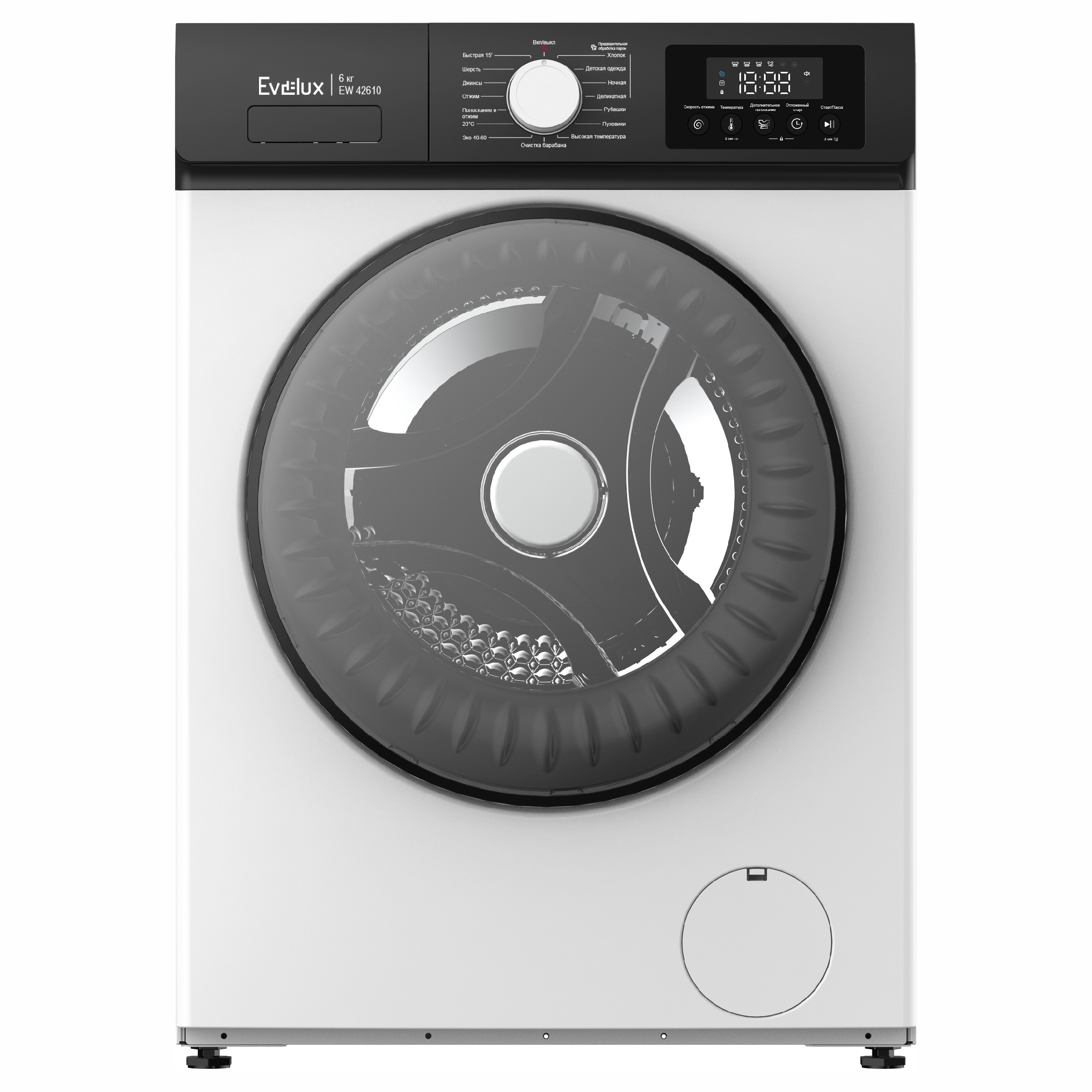 картинка Стиральная машина с паром Evelux EW 42610 